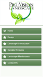 Mobile Screenshot of pro-visionlandscape.com